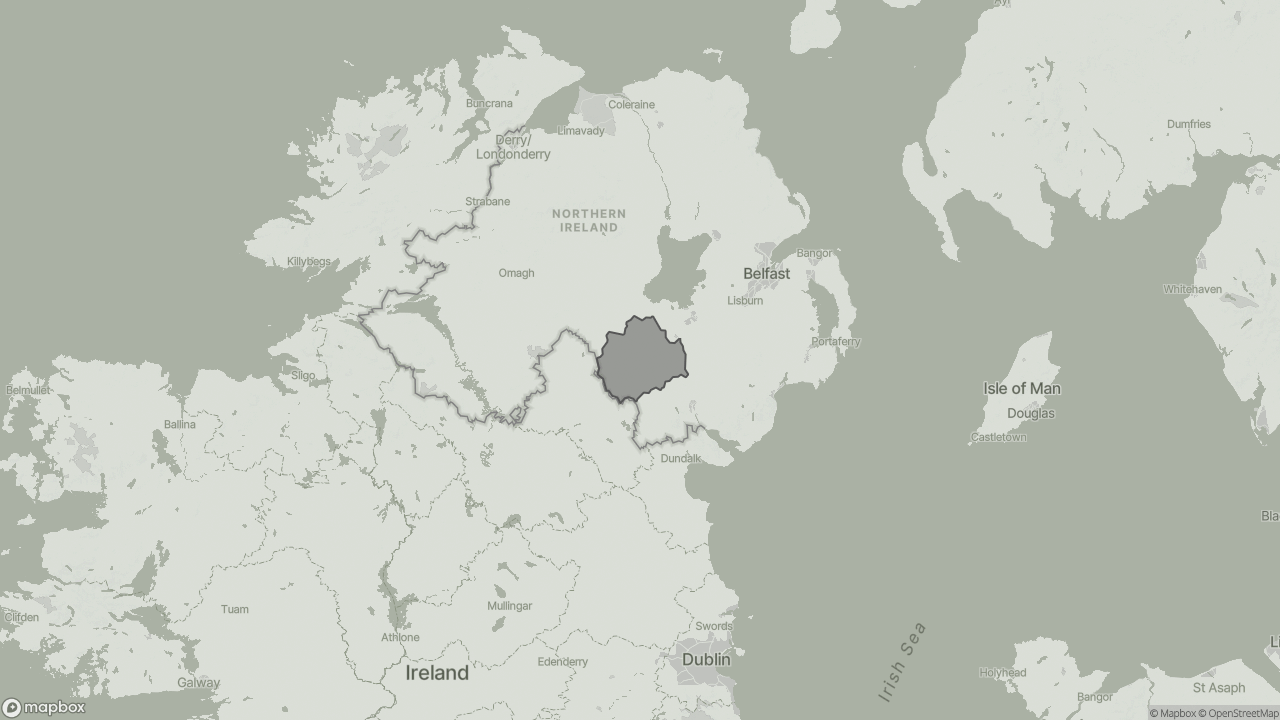 Map of Most Popular Hobbies Among Companionship Carers in Armagh showing towns we provide care in