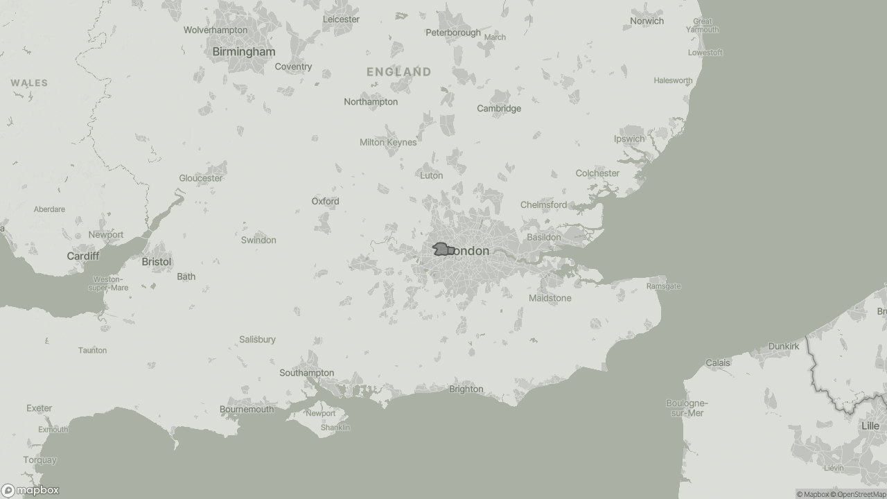 Map of Cost of Live-in Care in Ealing showing towns we provide care in