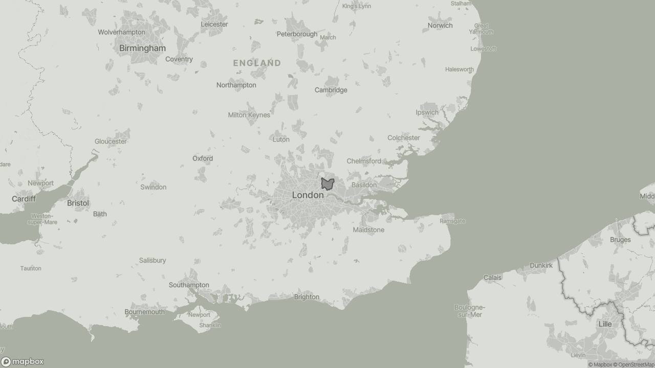 Map of Cost of Live-in Care in Redbridge showing towns we provide care in
