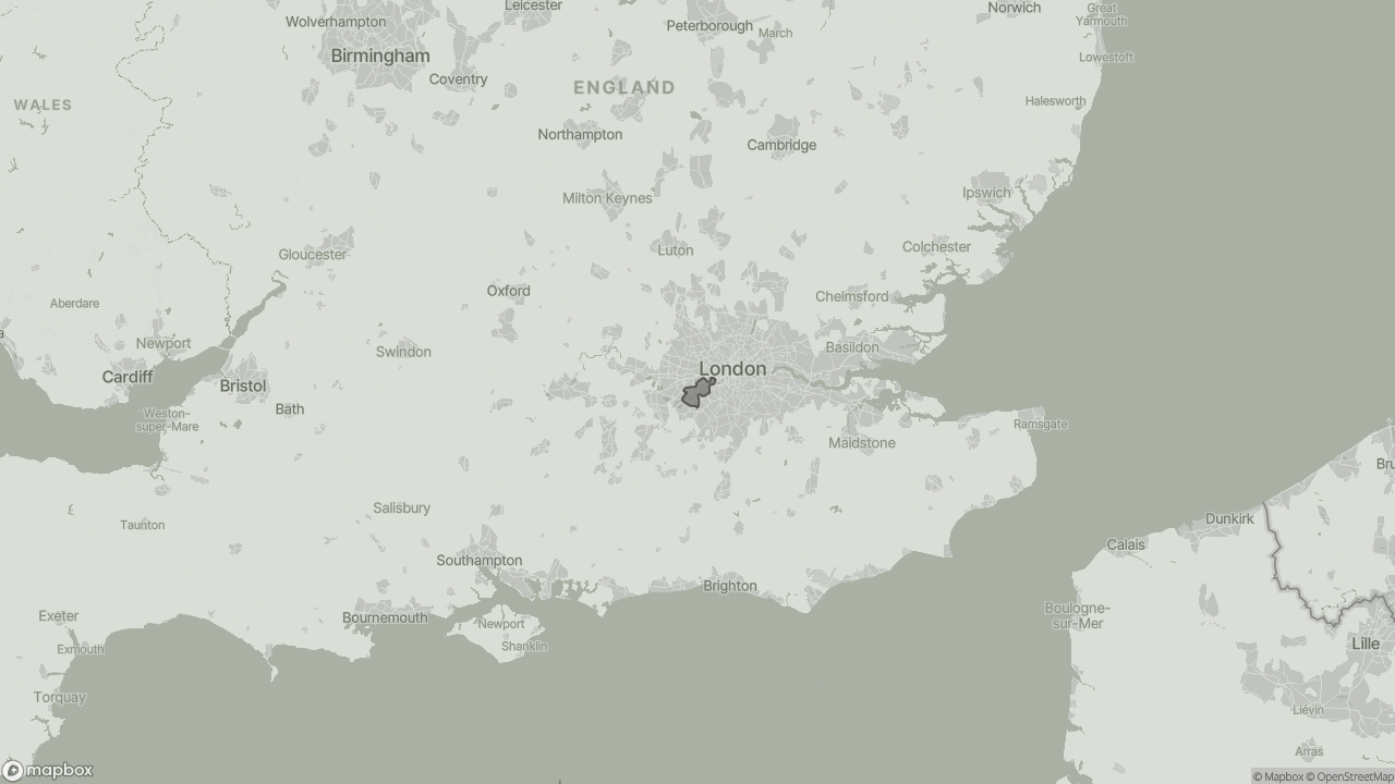 Map of Cost of Live-in Care in Richmond upon Thames showing towns we provide care in