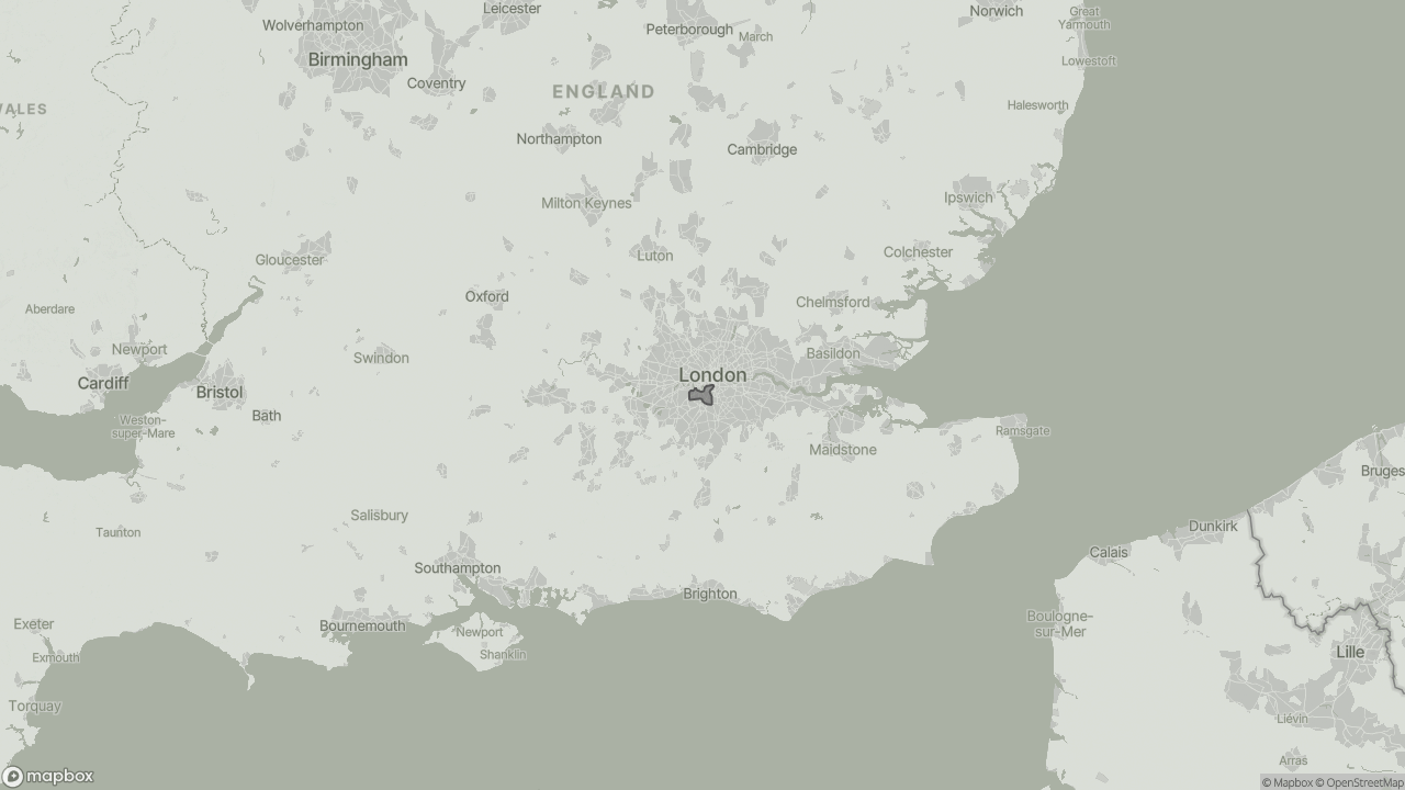 Map of Cost of Live-in Care in Wandsworth showing towns we provide care in
