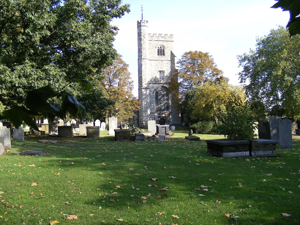 Barking Abbey ruins and Abbey Green, Barking