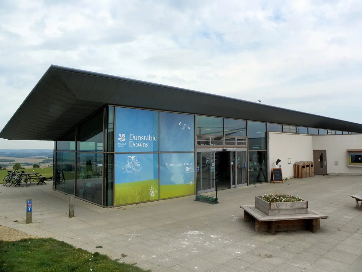 Dunstable Downs and the Chilterns Gateway Centre, Dunstable