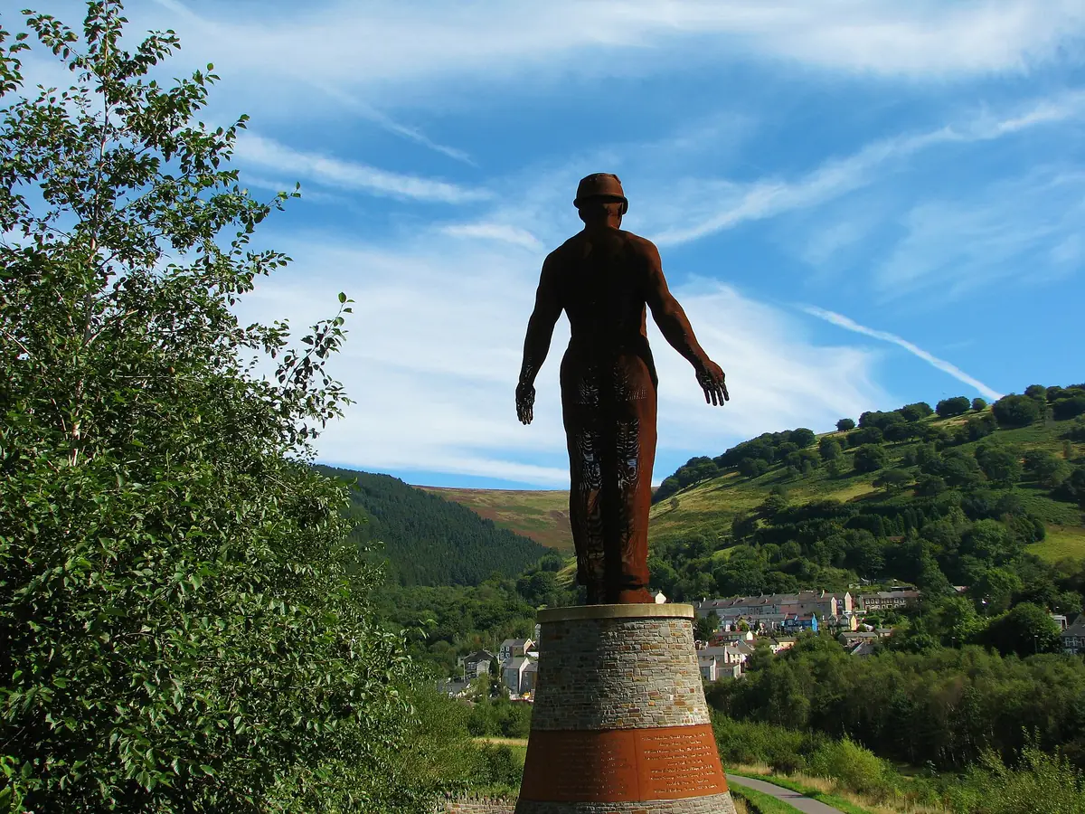 Guardian, Six Bells Mining Memorial, Abertillery