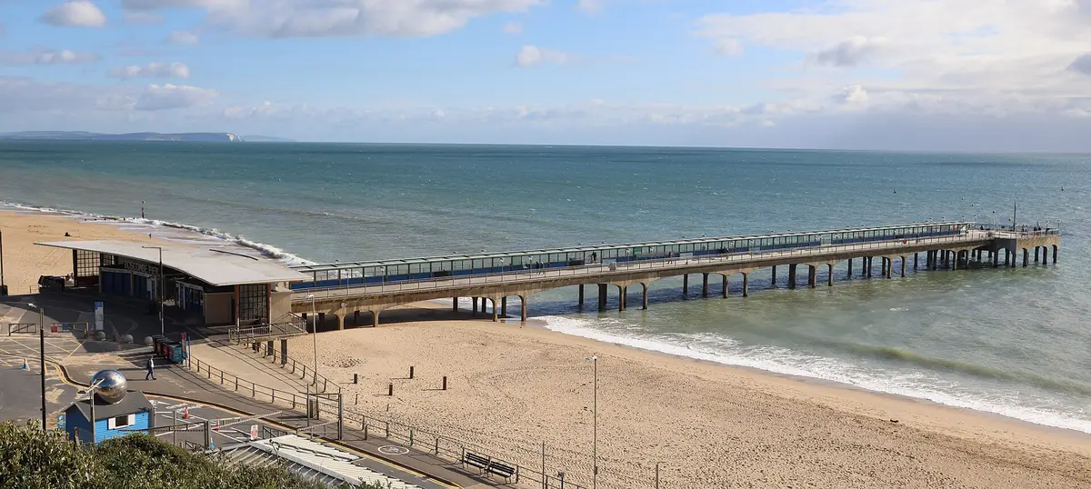 Boscombe Beach and Pier, Boscombe
