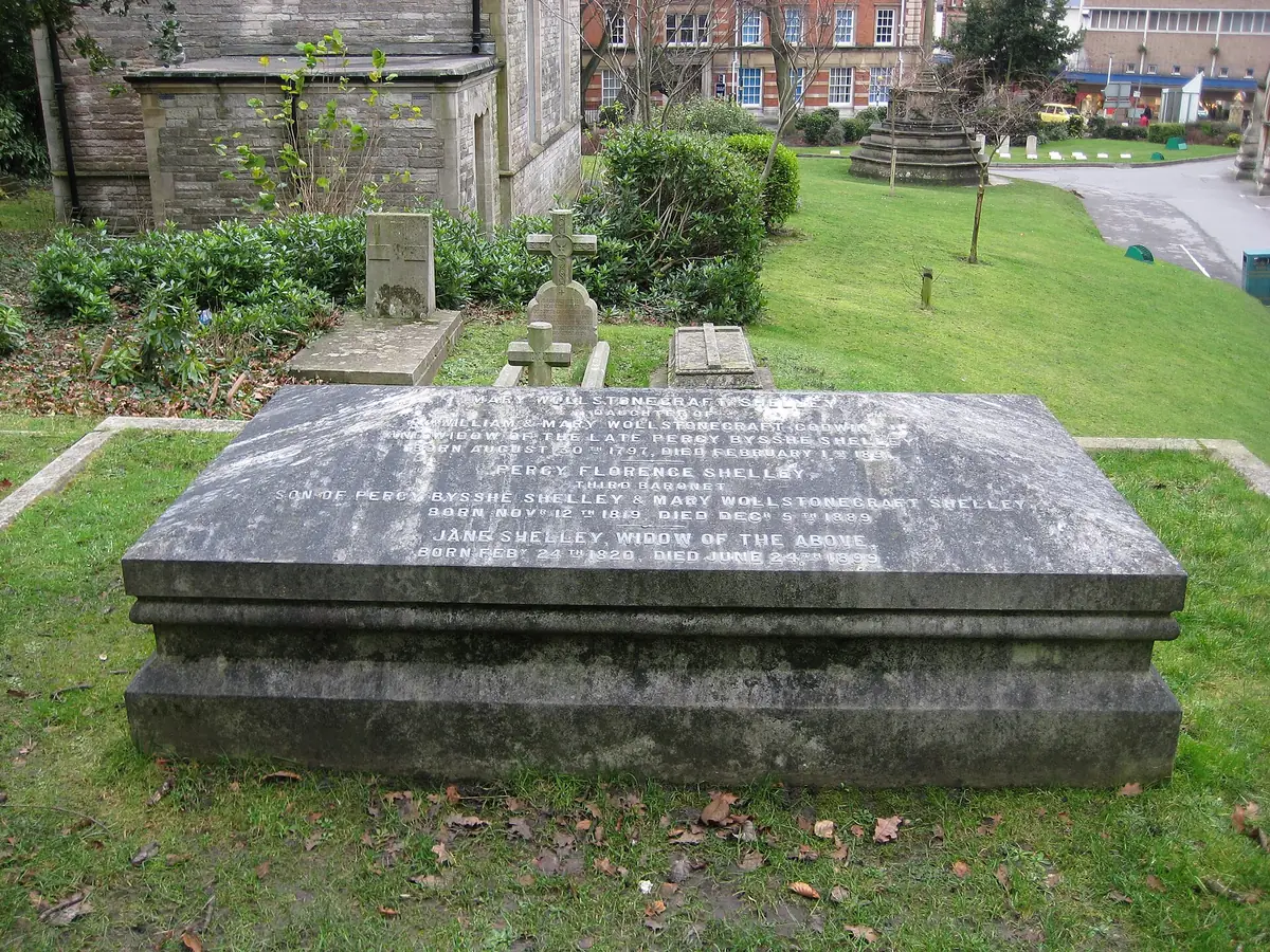 St Peter's Church and Mary Shelley's Grave, Bournemouth