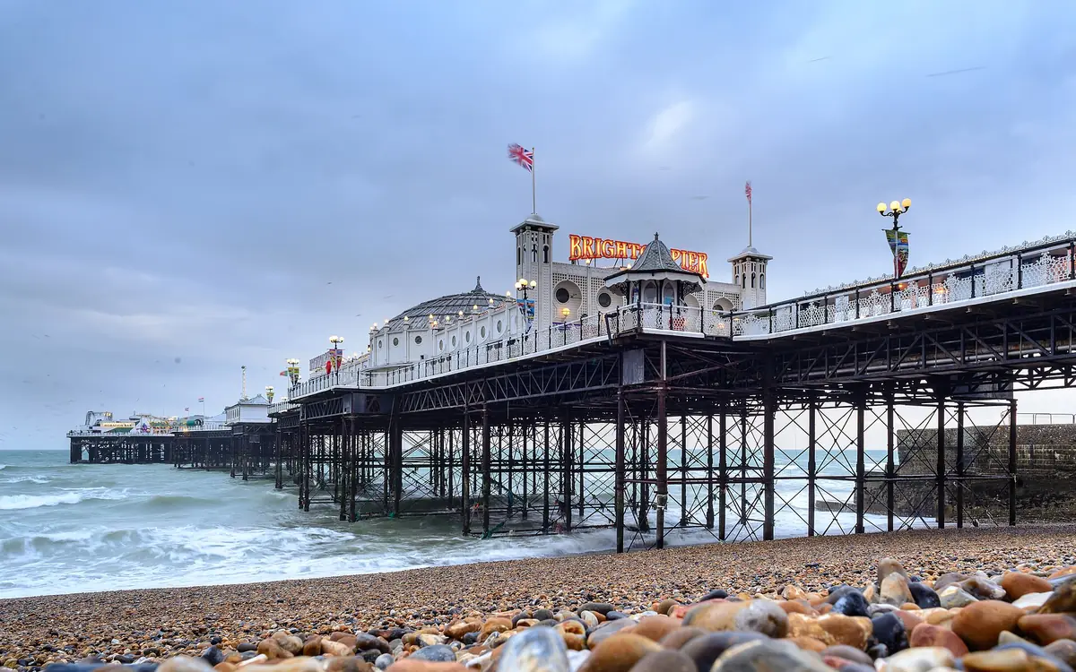 Hove seafront and Hove Lawns, Hove