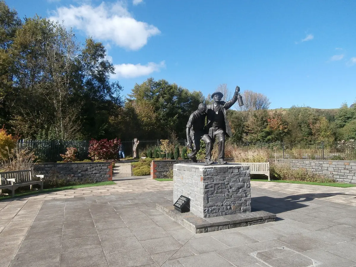 Welsh National Mining Memorial Garden and Aber Valley Heritage Museum, Senghenydd