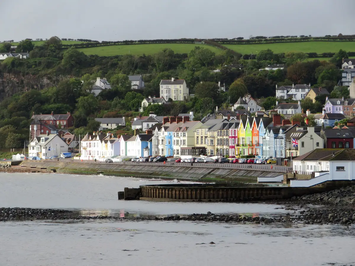 Whitehead seafront and Blackhead Path, Whitehead