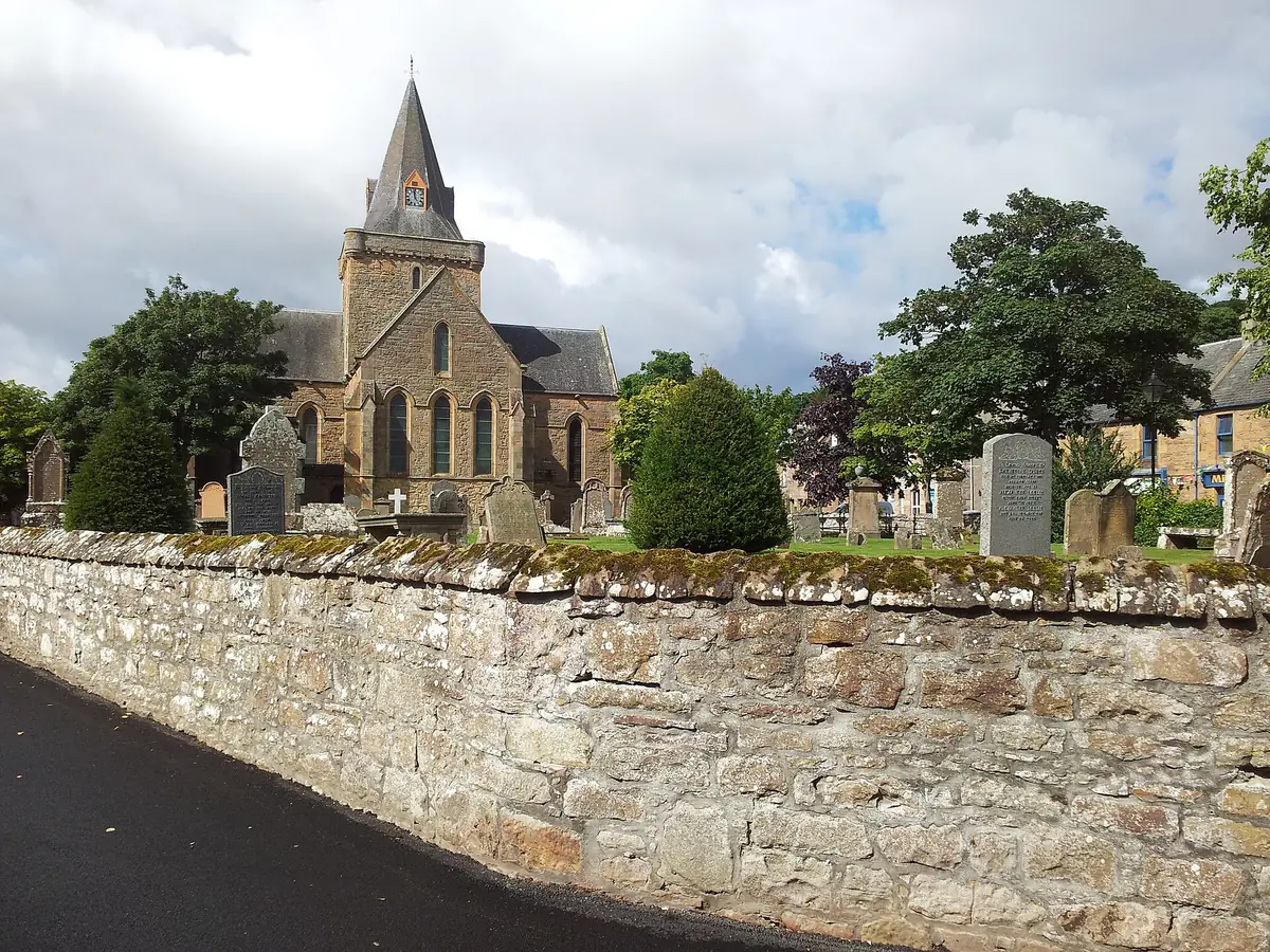 Dornoch Cathedral and town, Dornoch