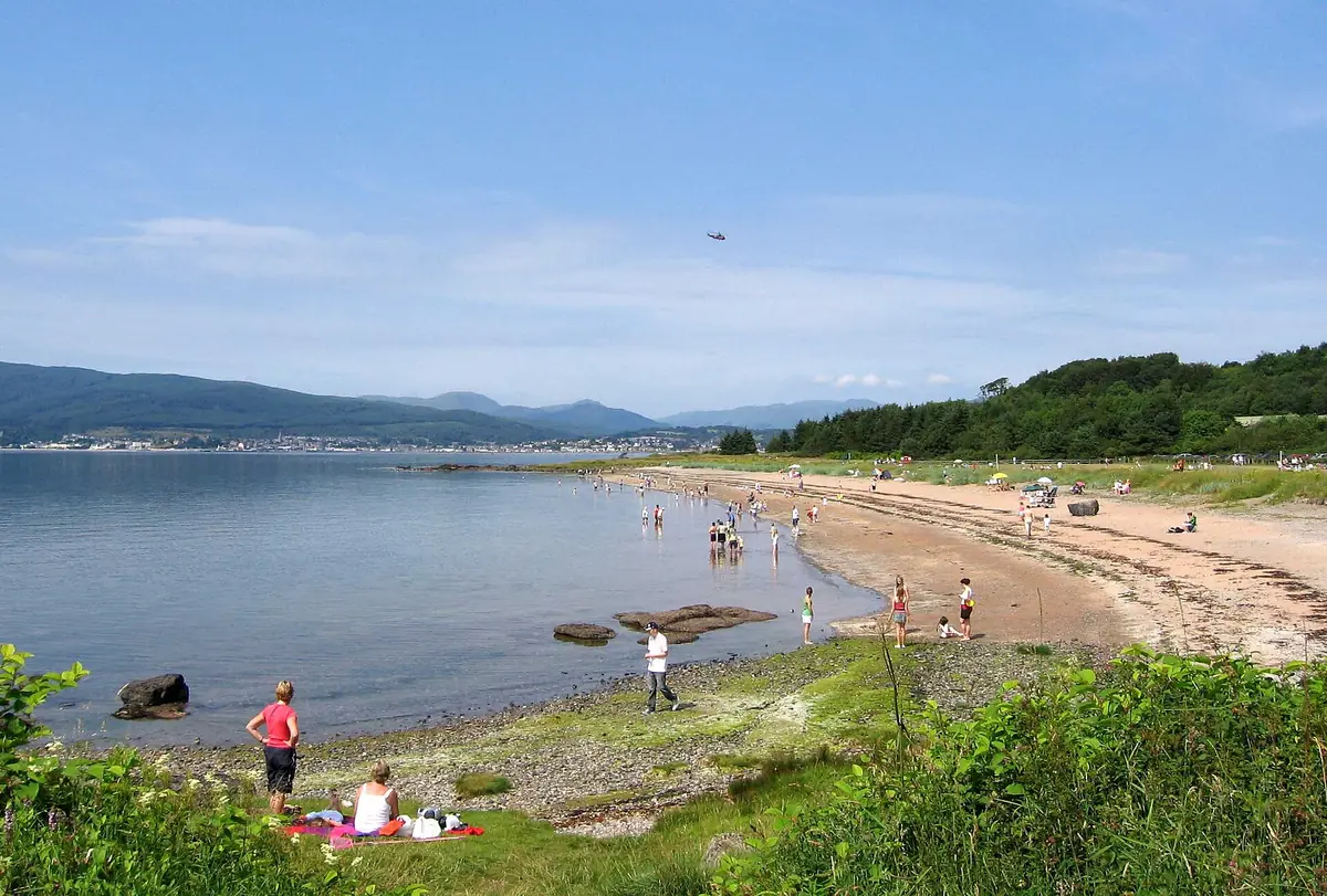 Lunderston Bay, Gourock