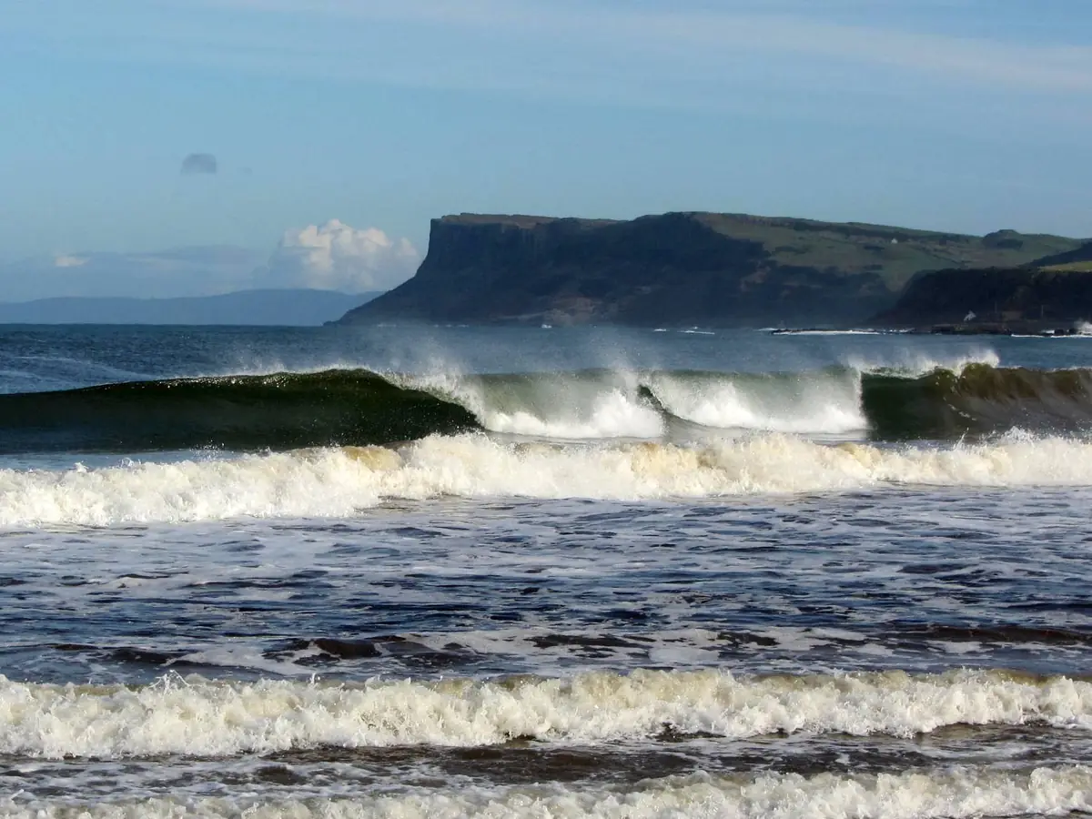 Ballycastle seafront and marina, Ballycastle