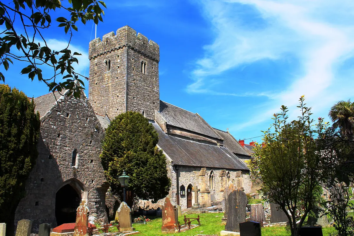 St Illtud's Church and Galilee Chapel, Llantwit Major