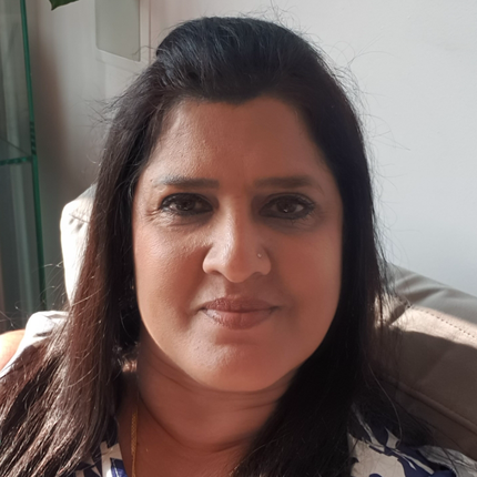 Photo of carer Usha V.